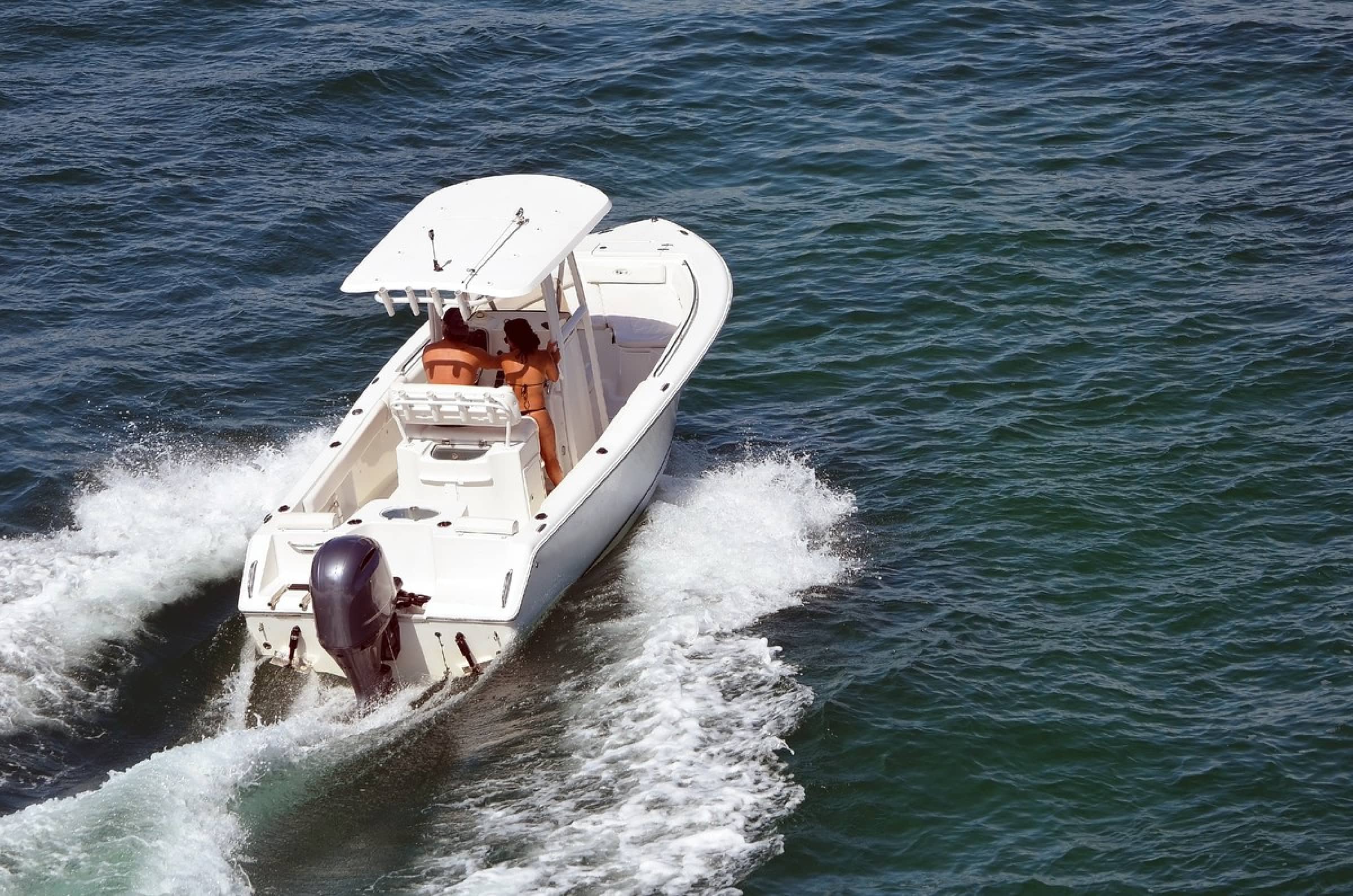 Speedboat zum Dolphin Haus und Abu Munkar Insel